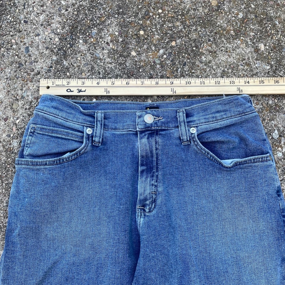 Lee Regular Fit Blue Denim Jeans Straight Leg Medium Wash Mens Size 31 - Picture 5 of 8